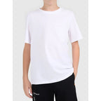 Boy's plain cotton T-shirt 4F 4FJWMM00TTSHM2330-10S