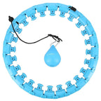HMS HHW01 hula hoop with studs and weight, blue In preparation Your Sports Performance