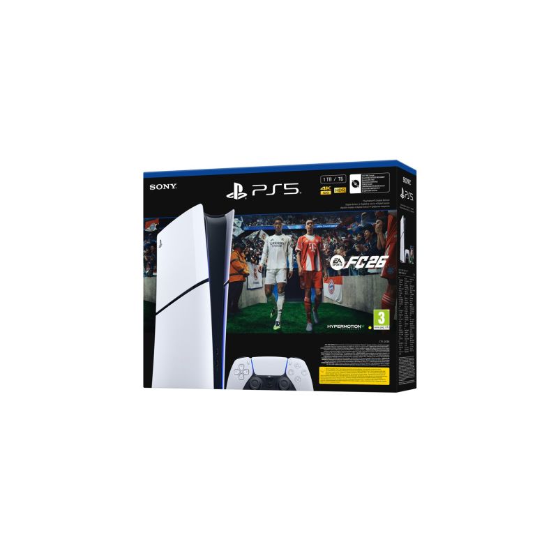 Sony PlayStation Digital+FC Konsole/Konsole Playstation 5 Your Sports Performance