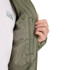 Men's down jacket 4F M0708 khaki 4FRAW25TDJAM0708 43S In preparation Your Sports Performance