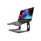 Port Designs 901103 Laptop Stand Notebook Holder Aluminum, Black 39.6 cm (15.6") Chłodzenie/Podstawki pod notebooki Your Sports Performance