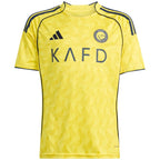 adidas Al Nassr FC 2025/2026 Home Jersey for Kids, Yellow JN7981