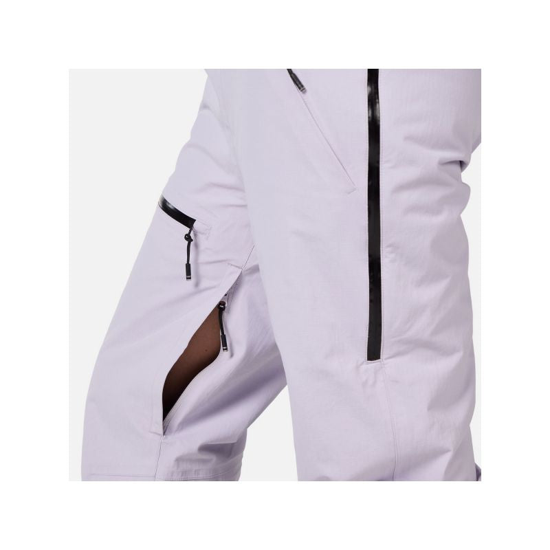 ROSSIGNOL W Outerlimits Insulated Bib Women's Ski Pants Gray