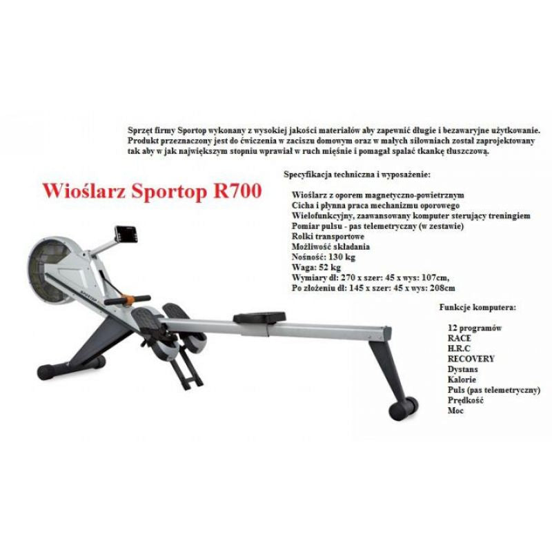 SPORTOP R700 rowing machine To be categorized Your Sports Performance
