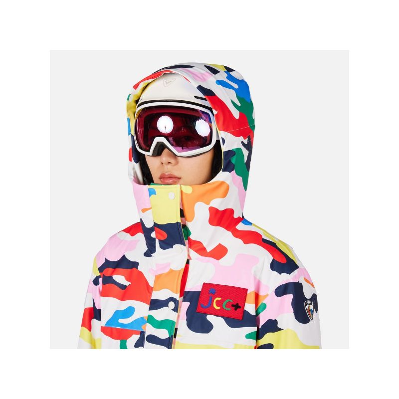 ROSSIGNOL W JCC VALTHOR JKT women's ski jacket, multicolor