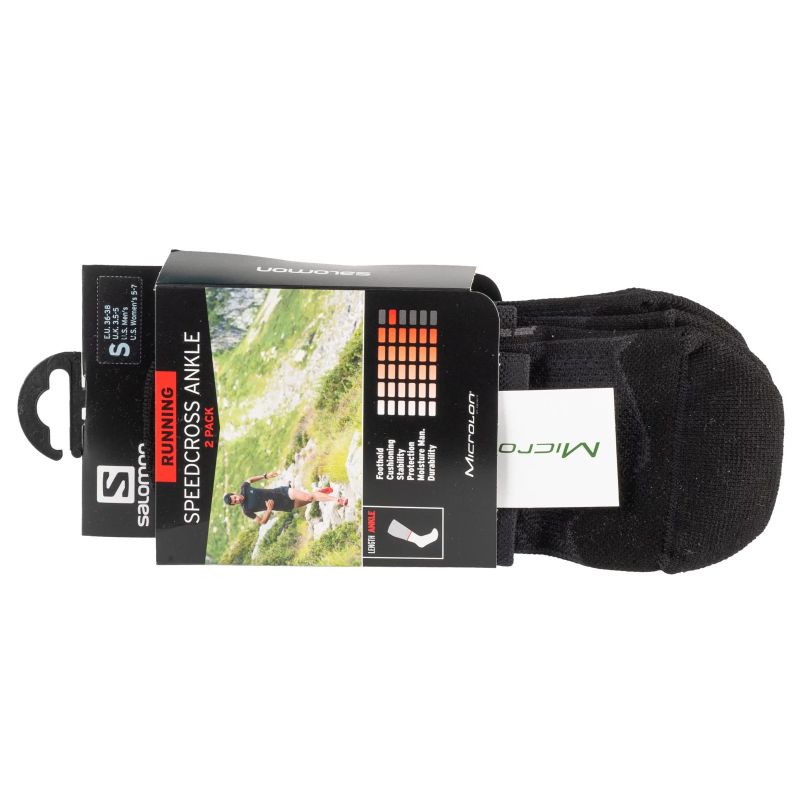 Salomon Speedcross Ankle Socks 2PPK C15865 Clothing/Training/Socks/Unisex/Salomon Your Sports Performance