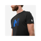 MILLET Kamet Map Ts Ss M black men's t-shirt