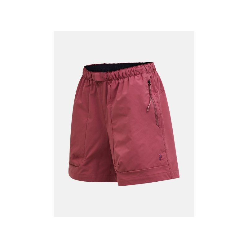 PEAK PERFORMANCE W Outdoor Cargo Shorts, Red