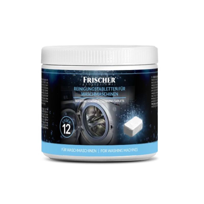 Frischer washing machine cleaning tablets 12 pcs Chemia/Preparaty do mycia i nabłyszczania powierzchni Your Sports Performance