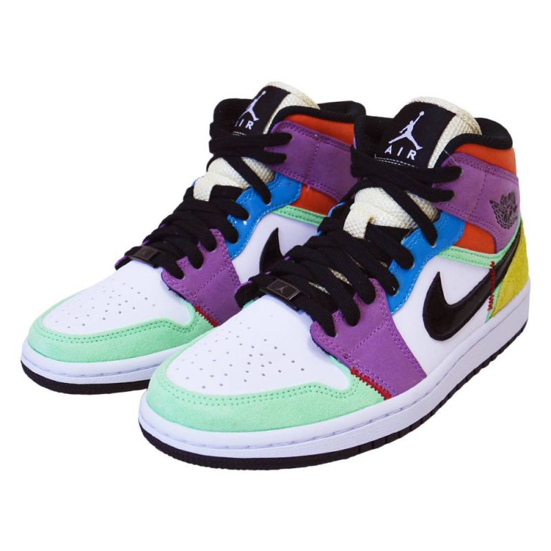 Air Jordan 1 Mid SE Multi-Color shoes - CW1140-100 Obuwie/Buty do koszykówki damskie/Air Jordan Your Sports Performance
