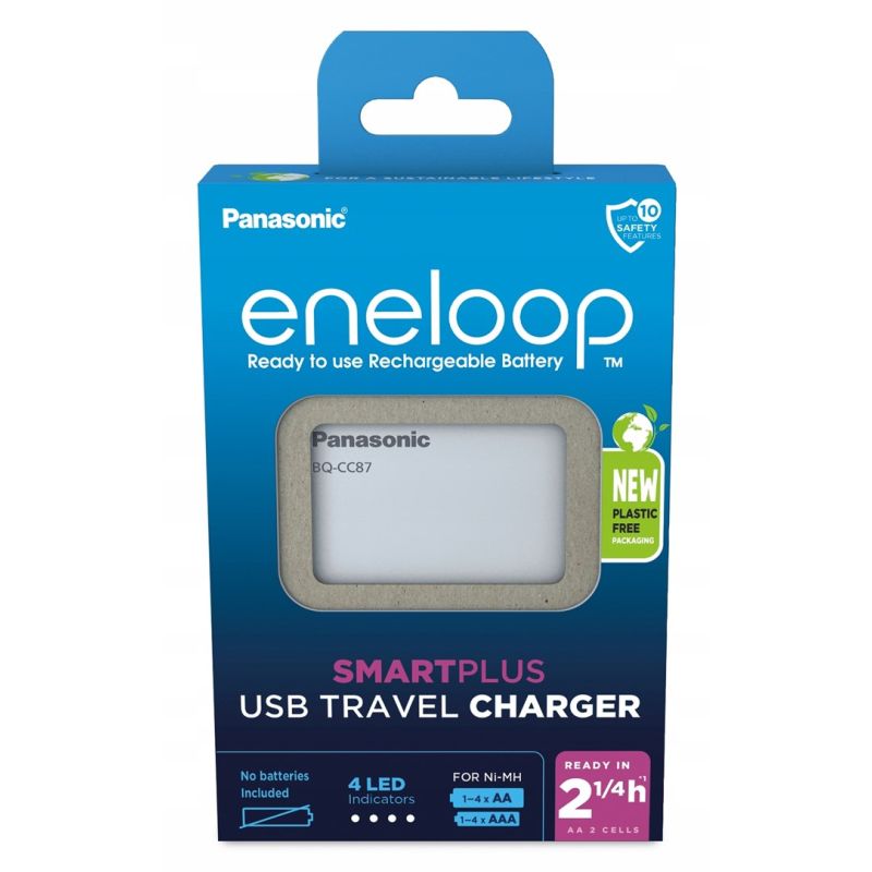 PANASONIC BQ-CC87USB POWERBANK CHARGER Baterie, akumulatorki i ładowarki/Ładowarki akumulatorowe (bez akumulatorków) Your Sports Performance