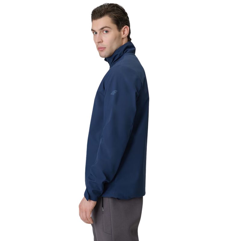 Men's softshell jacket 4F M548 navy blue 4FWSS26TSOFM548 31S