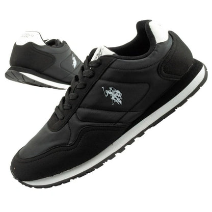 US Polo Assn sports shoes sneakers men's fashionable comfortable black Your Sports Performance