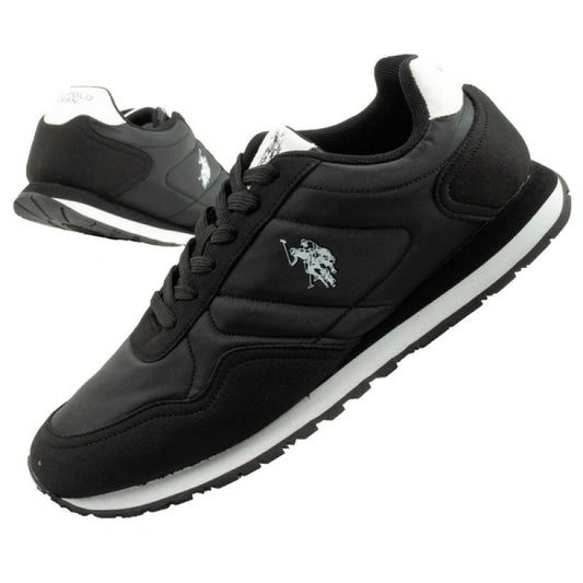 US Polo Assn sports shoes sneakers men's fashionable comfortable black Your Sports Performance