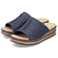 Comfortable Rieker W RKR670 flip-flops, navy blue Footwear/Lifestyle/Rieker Your Sports Performance