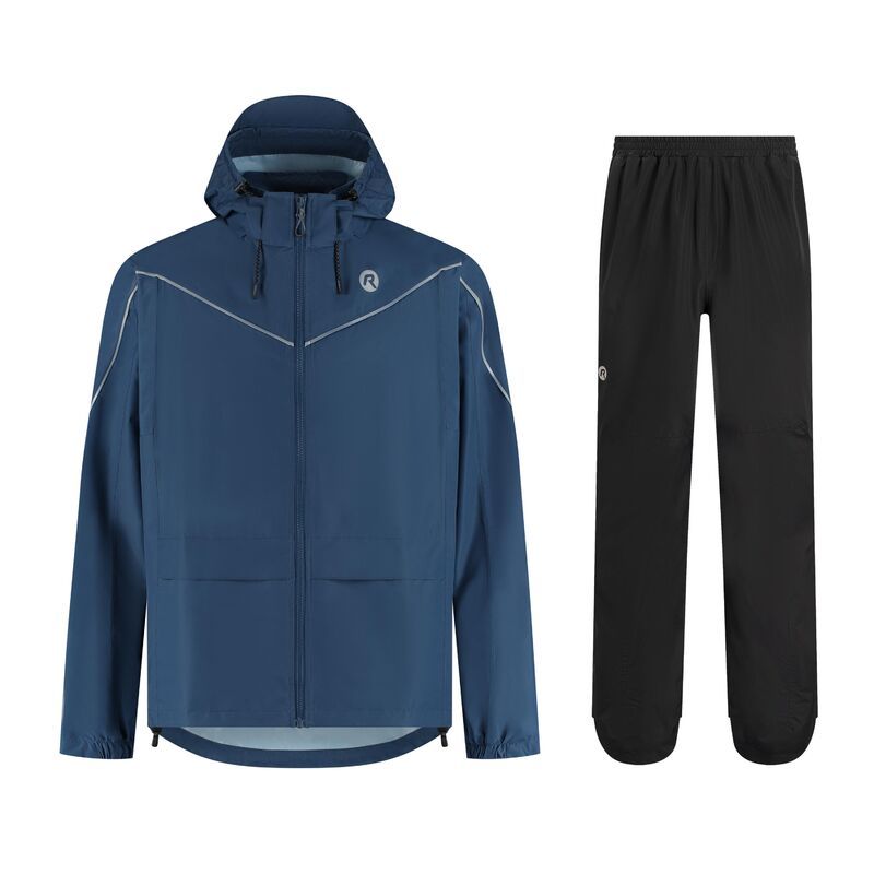 Rogelli ESSENTIAL raincoat set not 2XL Rogelli/Zestaw Przeciwdeszczowy Your Sports Performance