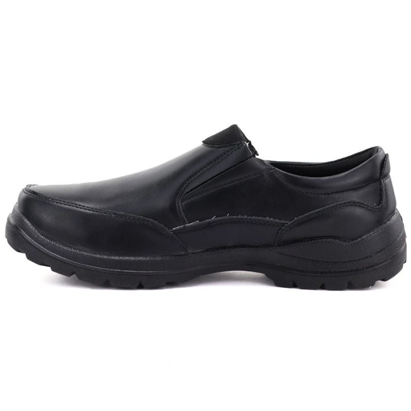 Men's Black Slip-On Shoes Vanhorn Z26-TO90402