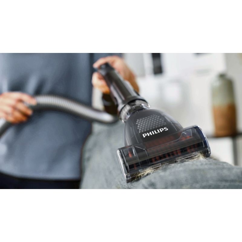 Philips Performer LED 8000 Series bagged vacuum cleaner with TriActive technology, model XD8142/12, 900W power AGD - Produkty/Odkurzacze Your Sports Performance