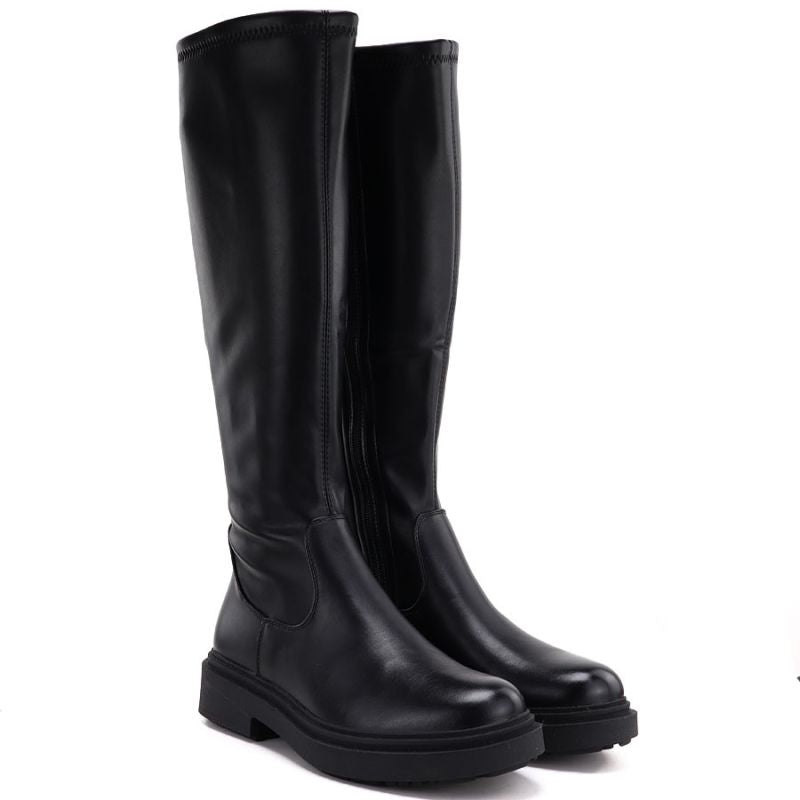 Women's black insulated boots, Sergio Leone KZ-02