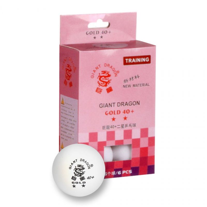 SMJ Gold Star Ping Pong Ball 6 pcs 8332 Accessories/Balls/Table Tennis Your Sports Performance