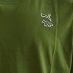 MAISON KITSUNE X PUMA T-shirt Rifle Green - 532327-94 Odzież/Odzież na co dzień Your Sports Performance