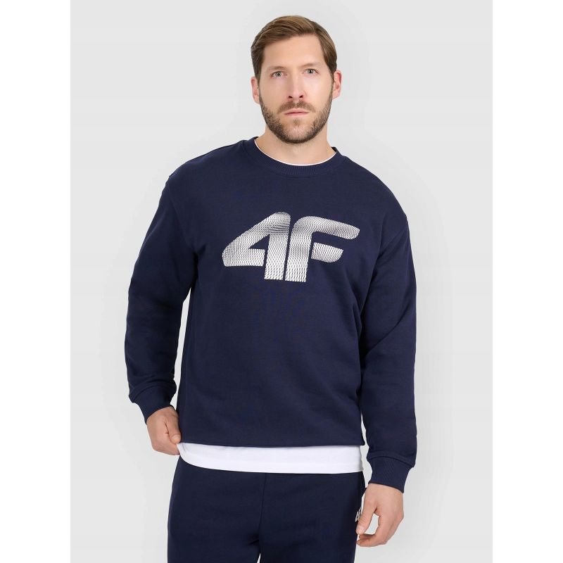 Men's sweatshirt without zipper and hood 4F 4FRMM00TSWSM2479-31S 4f
