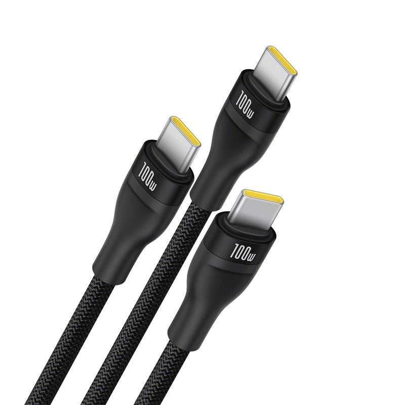 Baseus Flash Series 3 100W Cable 1.5m (Black) In preparation Your Sports Performance