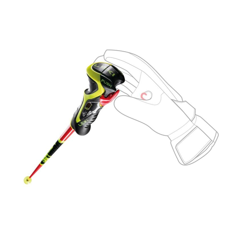 LEKI STICKS WCR SL 3D 120 Akcesoria sportowe i turystyczne/Kije do Nordic Walking i trekkingu Your Sports Performance