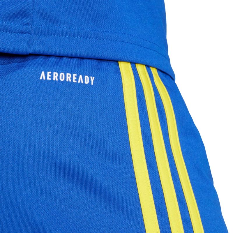 adidas Squadra 25 women's shorts blue and yellow JN5408