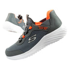 Skechers Bounder Slip-ins Junior Children's Sports Shoes Gray Skechers