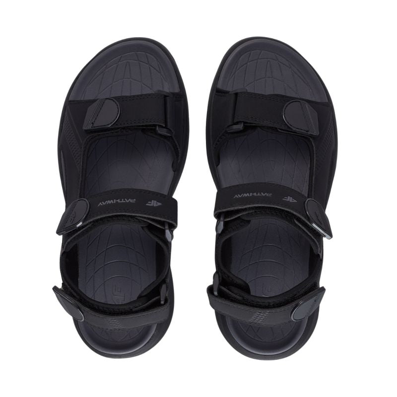 Men's sandals 4F M1118 black 4FWSS26FSANM118 21S