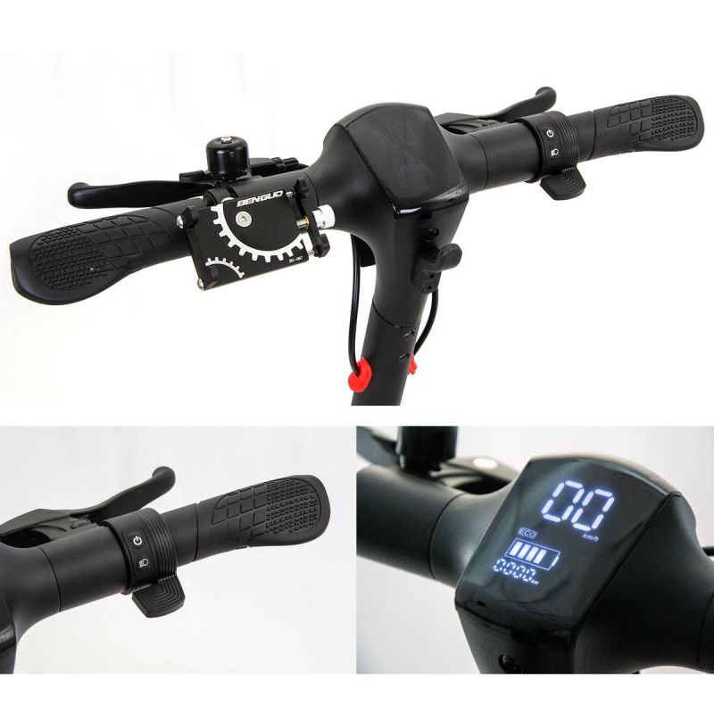 ELECTRIC SCOOTER 36V 500W 8AH SILVER Accessories Your Sports Performance