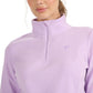 Women's fleece sweatshirt 4F F069 light purple 4FWAW25UFLEF069 52S In preparation Your Sports Performance