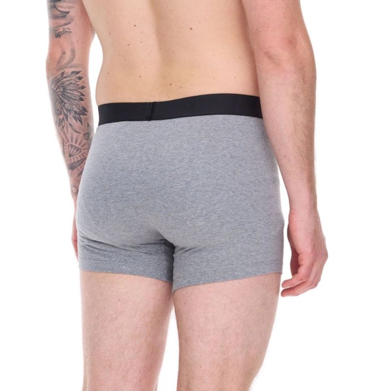 Levi's Men's Boxers 3-Pack Gray Cotton Boxer Briefs In preparation Your Sports Performance