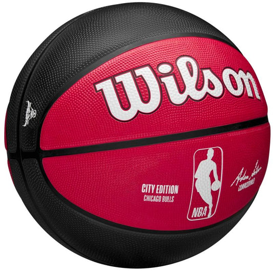 Wilson NBA Team City Edition Chicago Bulls WZ4024205XB basketball Accessories/Balls/Basketball Your Sports Performance