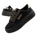Lee Cooper women's sports shoes sneakers fashionable black comfortable Lee Cooper