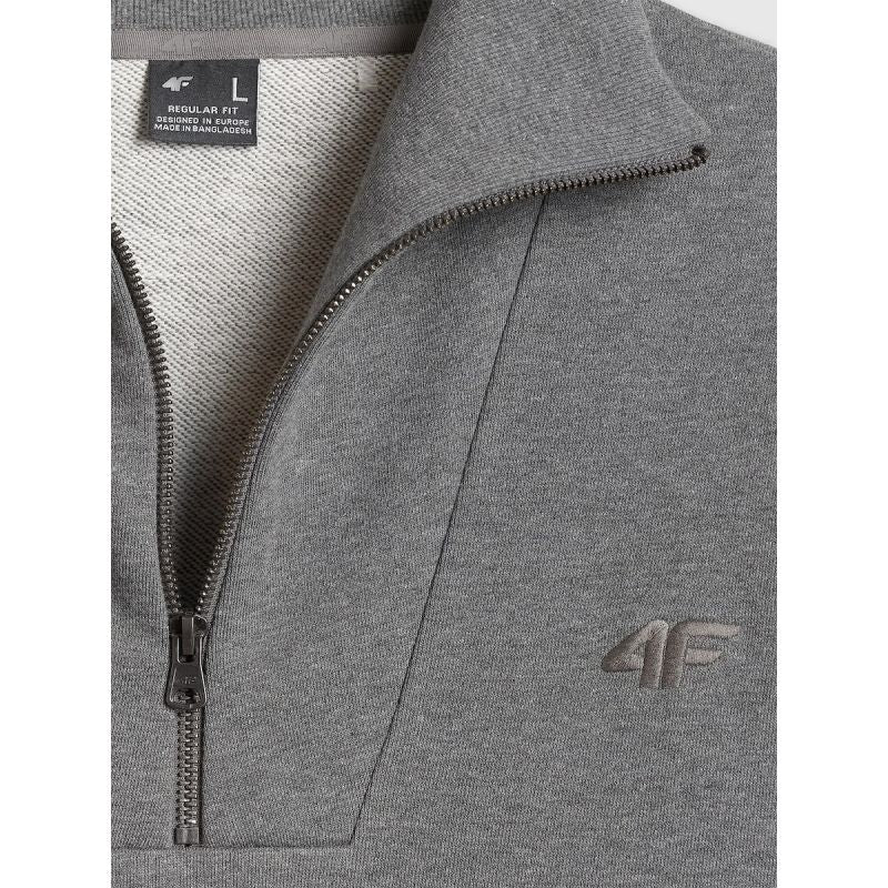 Men's regular sweatshirt without hood 4F 4FRSS26TSWSM2794-24M 4f