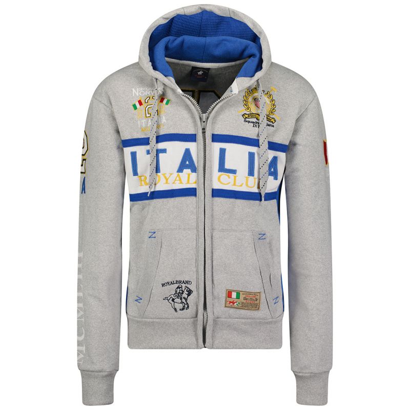Geographical Norway Filio 100 M sweatshirt WW5417H/GN/Blended Gray Clothing/Outdoor/Geographical Norway Your Sports Performance