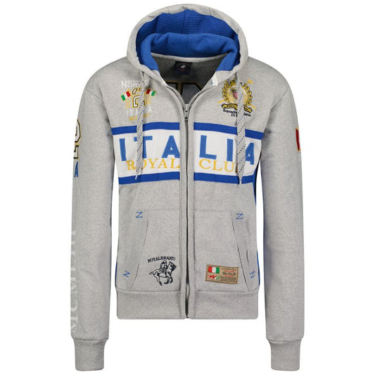 Geographical Norway Filio 100 M sweatshirt WW5417H/GN/Blended Gray Clothing/Outdoor/Geographical Norway Your Sports Performance
