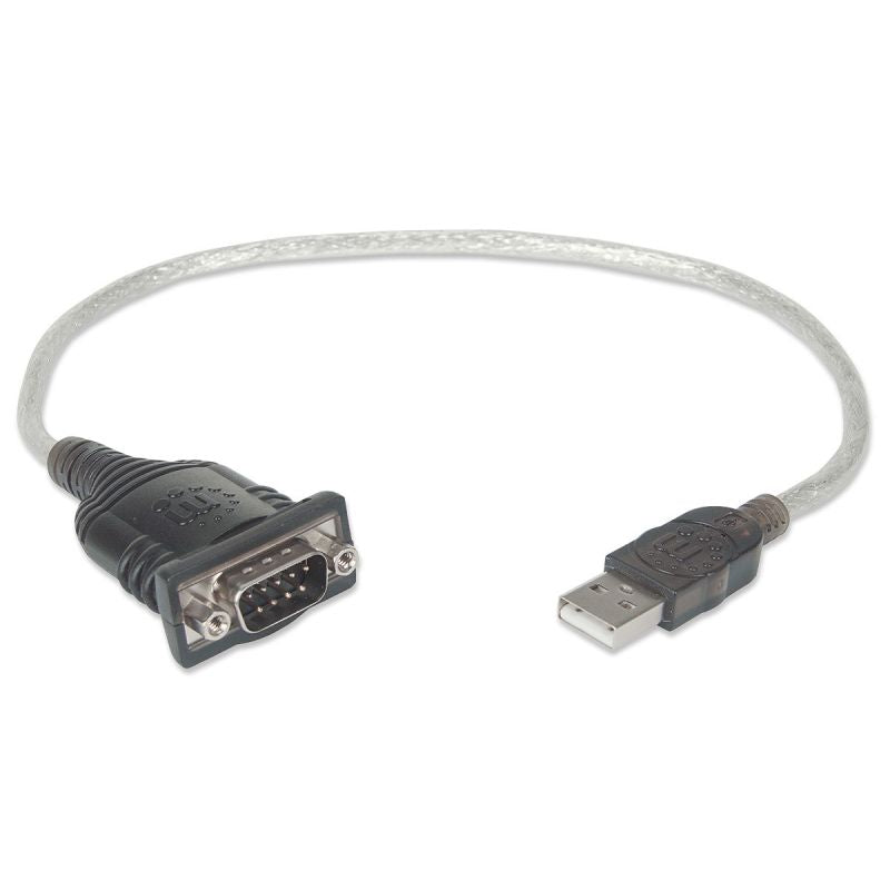 MANHATTAN CONVERTER ADAPTER USB TO RS232/COM/DB9 M Kable i adaptery/Adaptery, przejściówki Your Sports Performance