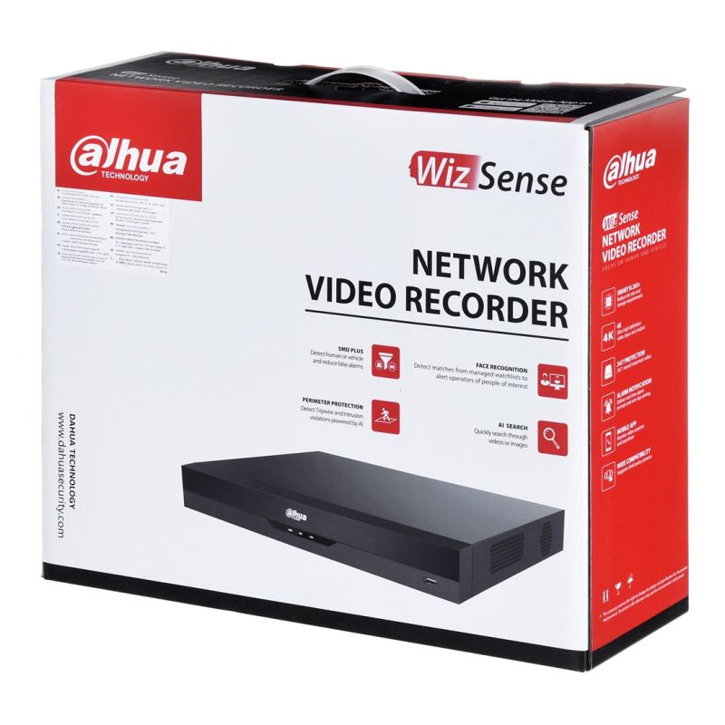 DAHUA NVR4208-EI IP RECORDER Black CCTV IP/Rejestratory Your Sports Performance