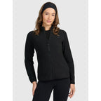 Women’s Slim-Fit Fleece Jacket with Stand-Up Collar 4F 4FRAW25TFLEF496-20S
