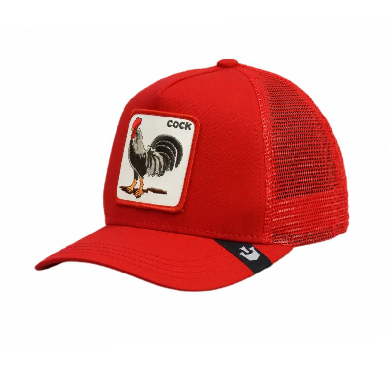Goorin Bros. The Cock Trucker Cap - 101-0378-RED Odzież/Czapki/Czapki z daszkiem Your Sports Performance