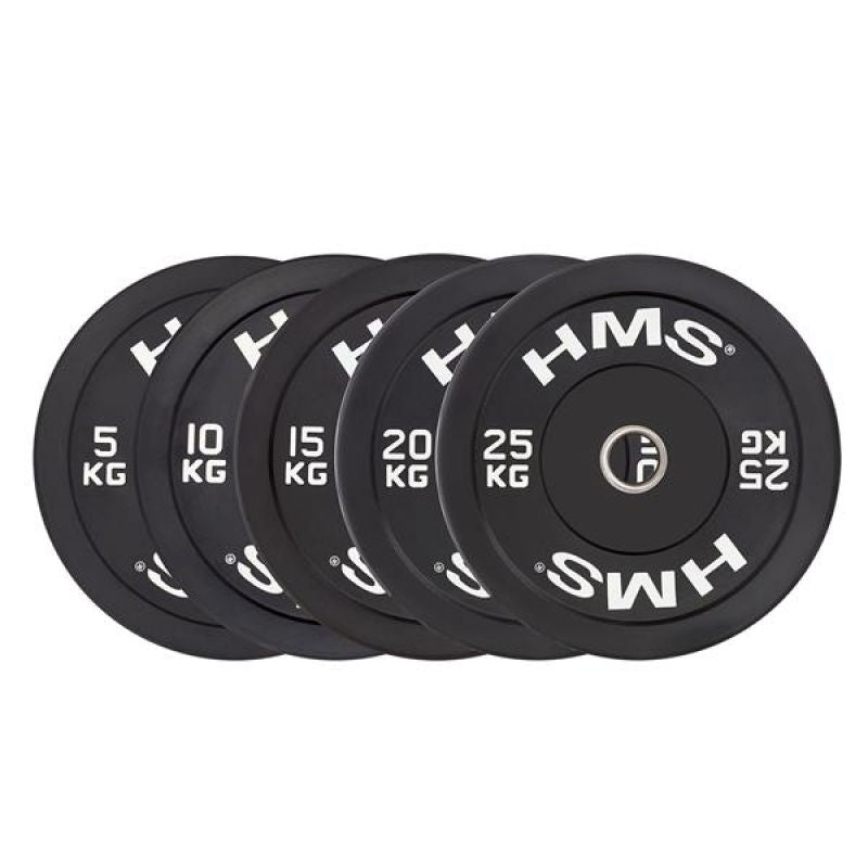 HMS BLACK 5 kg BBR05 Olympic plate Accessories/Training equipment Your Sports Performance