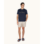 Paul&Shark Men's Cotton T-shirt Navy Blue and Gold 99311007-50E - Classic Cut, Logo
