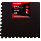 EB FIT puzzle exercise mat 60x60x1.0cm 4 pcs black In preparation Your Sports Performance