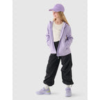 Windproof softshell jacket with neodry 5000 membrane for girls 4F Junior 4FJWAW24TSOFF261-51S 4f