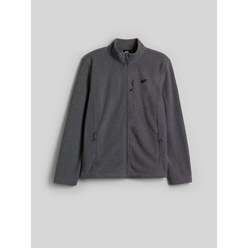 Regular men's fleece with stand-up collar 4F 4FRAW26TFLEM542-24M
