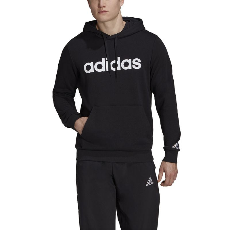 adidas Essentials French Terry Linear Logo Hoodie M GK9064 Clothing/Training Adidas