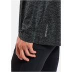 Men’s Long-Sleeve Running Shirt Odlo ESSENTIAL SEAMLESS, Grey